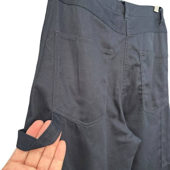 Tibi Utility Carpenter Pants Navy Blue Cotton Size 27 NWT - Picture 4 of 9